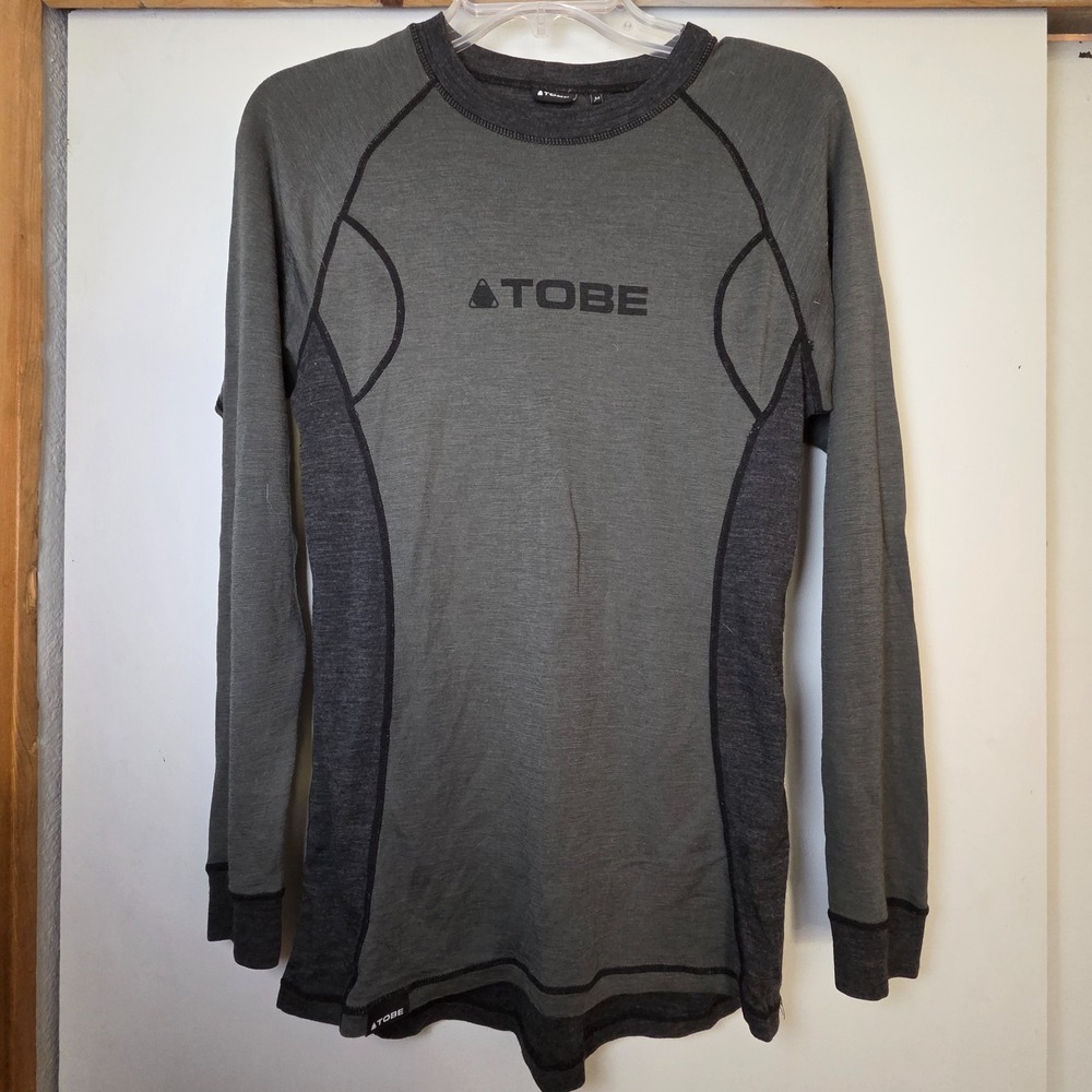 Tobe Men's Merino Wool Shirt Size M Winter Warm Base Layers Thermal Outdoors
